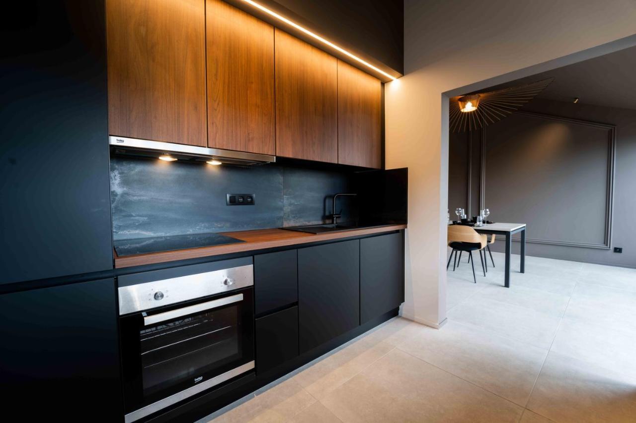 Luxury Penthouse & Terrace - Mons City Center Exteriér fotografie