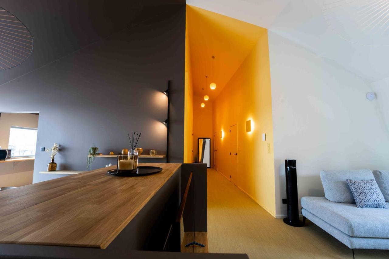 Luxury Penthouse & Terrace - Mons City Center Exteriér fotografie